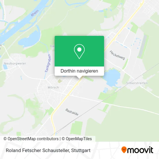 Roland Fetscher Schausteller Karte