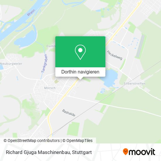Richard Gjuga Maschinenbau Karte