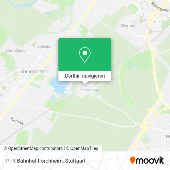 P+R Bahnhof Forchheim Karte