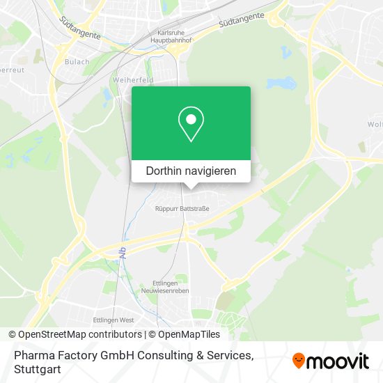 Pharma Factory GmbH Consulting & Services Karte