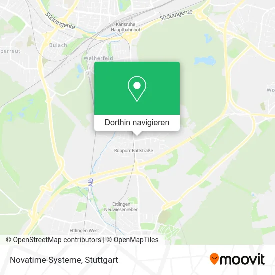 Novatime-Systeme Karte