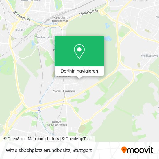 Wittelsbachplatz Grundbesitz Karte