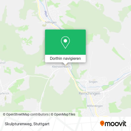 Skulpturenweg Karte