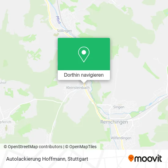 Autolackierung Hoffmann Karte