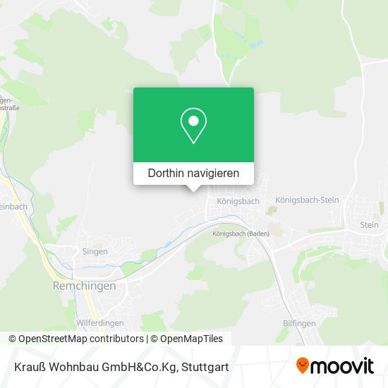 Krauß Wohnbau GmbH&Co.Kg Karte
