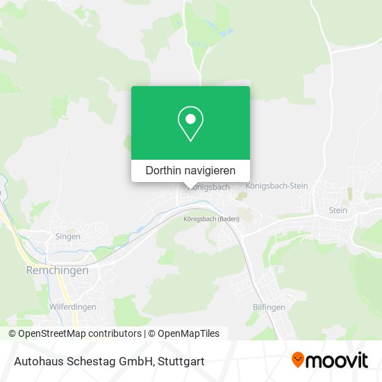 Autohaus Schestag GmbH Karte