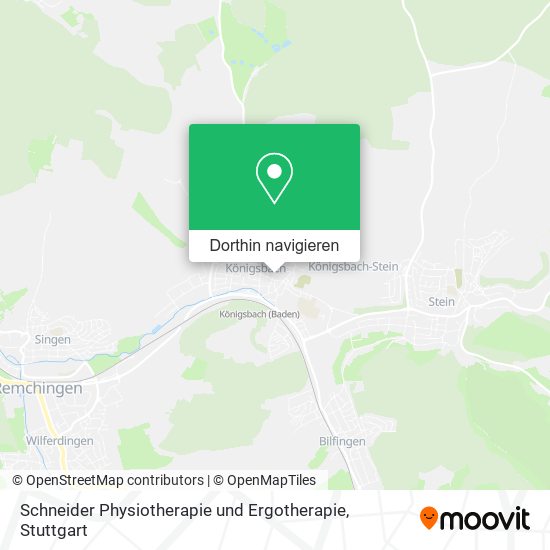 Schneider Physiotherapie und Ergotherapie Karte
