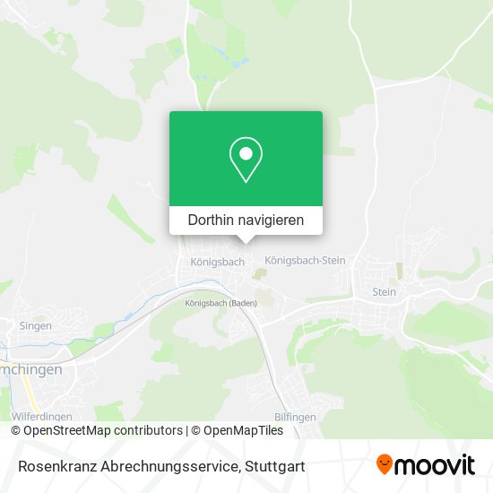 Rosenkranz Abrechnungsservice Karte