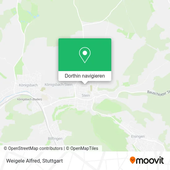 Weigele Alfred Karte