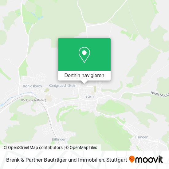 Brenk & Partner Bauträger und Immobilien Karte