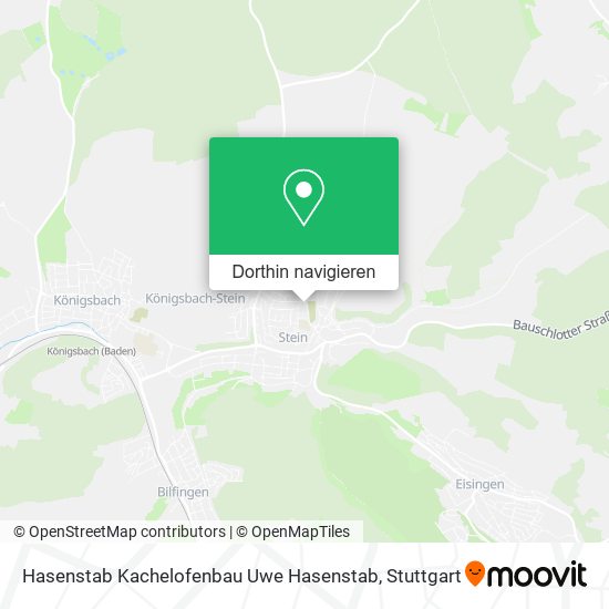 Hasenstab Kachelofenbau Uwe Hasenstab Karte