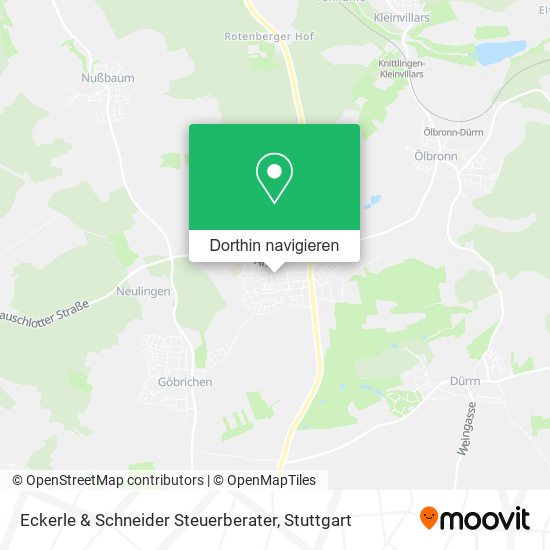 Eckerle & Schneider Steuerberater Karte