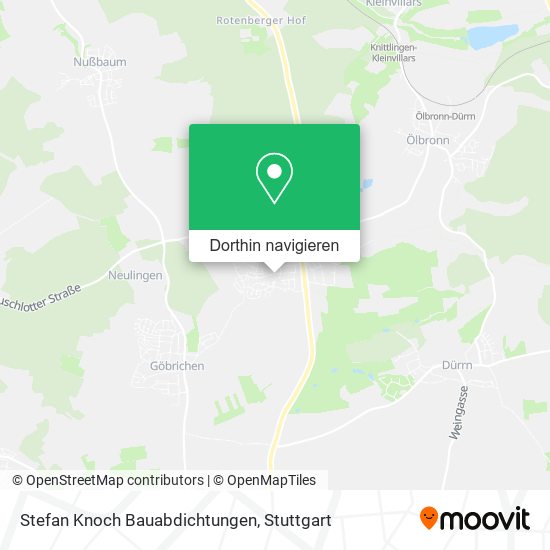 Stefan Knoch Bauabdichtungen Karte