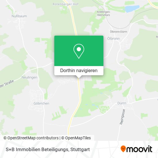 S+B Immobilien Beteiligungs Karte