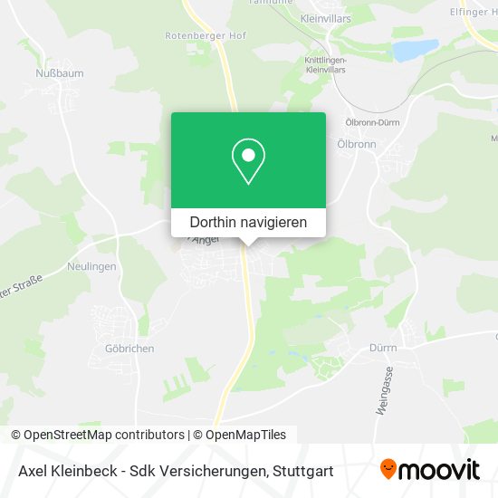 Axel Kleinbeck - Sdk Versicherungen Karte