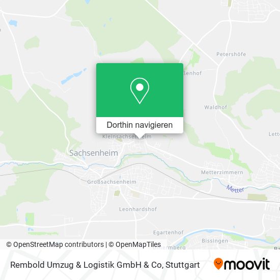 Rembold Umzug & Logistik GmbH & Co Karte
