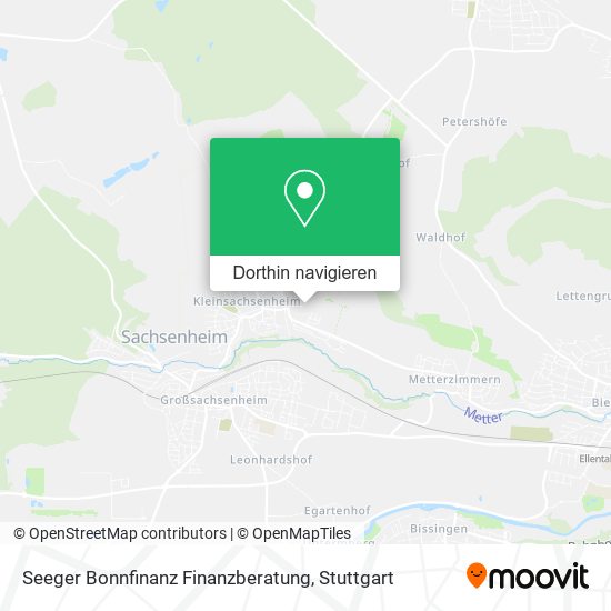 Seeger Bonnfinanz Finanzberatung Karte