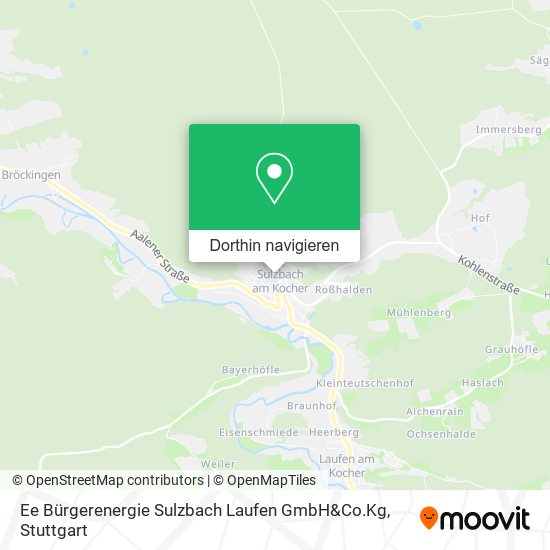 Ee Bürgerenergie Sulzbach Laufen GmbH&Co.Kg Karte