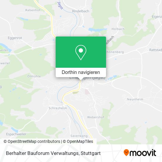 Berhalter Bauforum Verwaltungs Karte