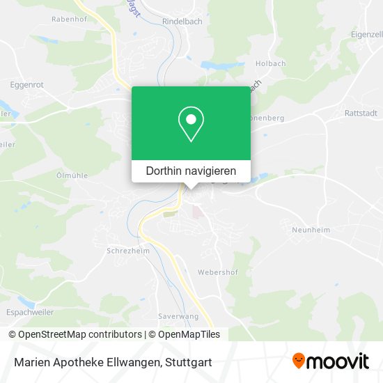 Marien Apotheke Ellwangen Karte