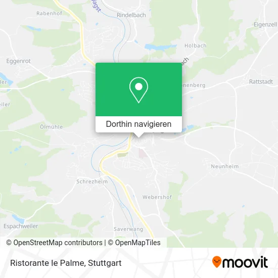 Ristorante le Palme Karte