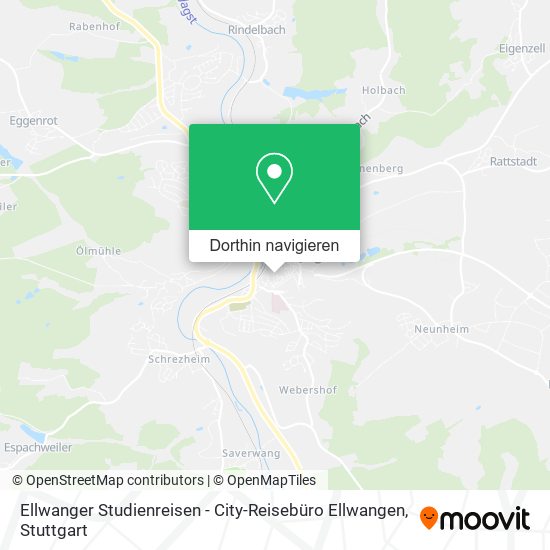 Ellwanger Studienreisen - City-Reisebüro Ellwangen Karte