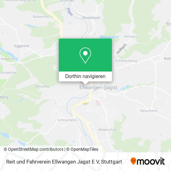 Reit und Fahrverein Ellwangen Jagst E V Karte