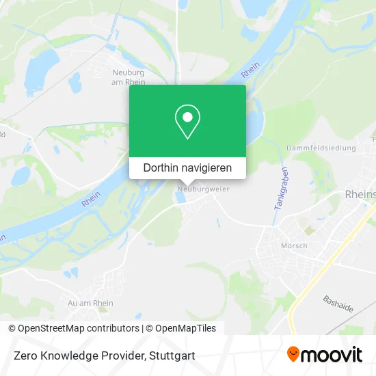 Zero Knowledge Provider Karte