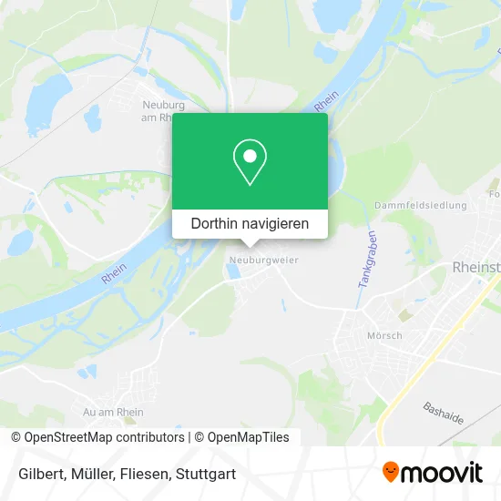 Gilbert, Müller, Fliesen Karte