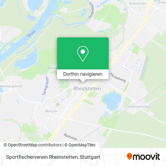 Sportfischerverein Rheinstetten Karte