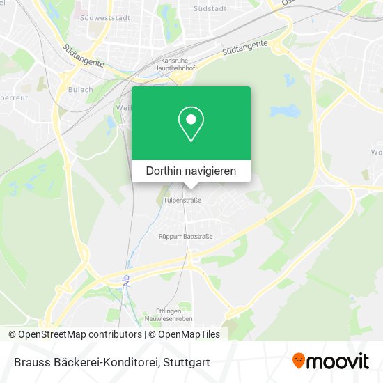 Brauss Bäckerei-Konditorei Karte