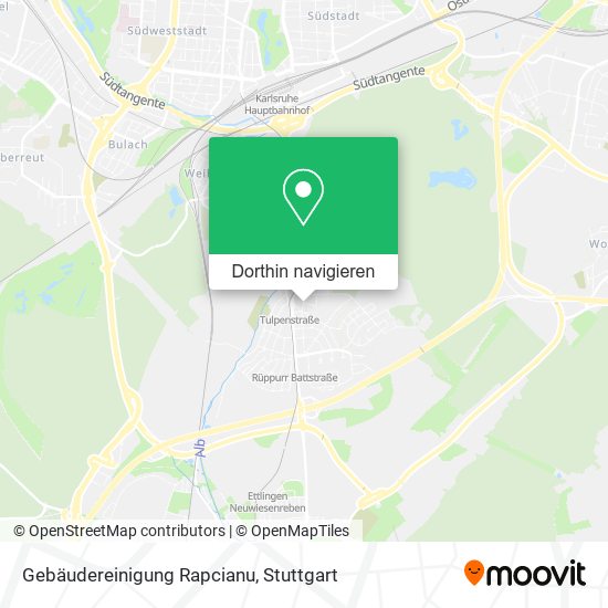 Gebäudereinigung Rapcianu Karte