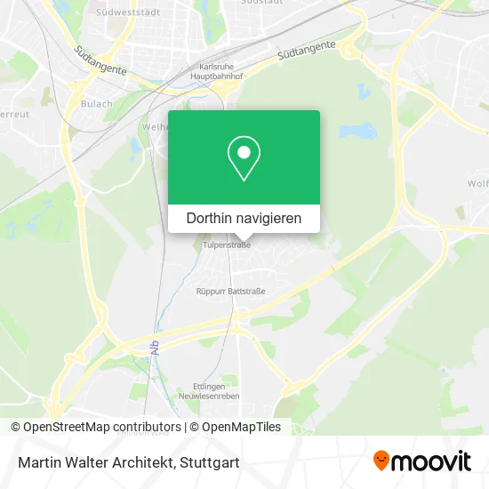 Martin Walter Architekt Karte