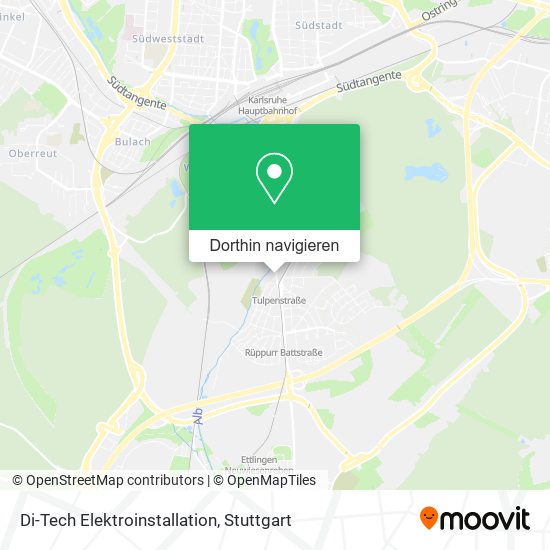 Di-Tech Elektroinstallation Karte