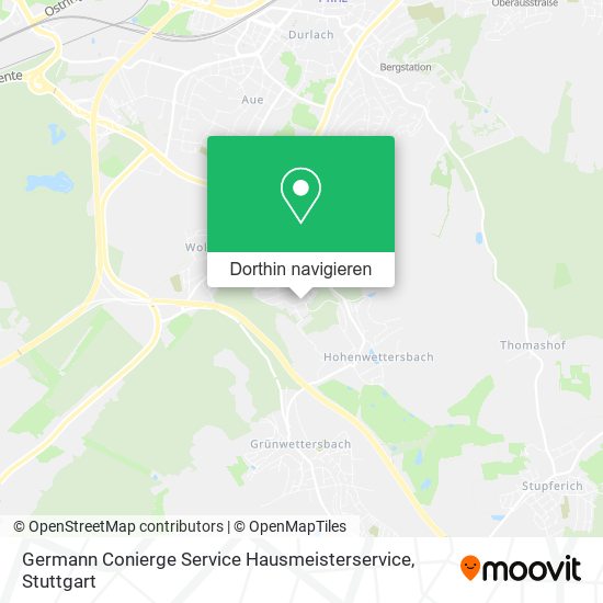 Germann Conierge Service Hausmeisterservice Karte