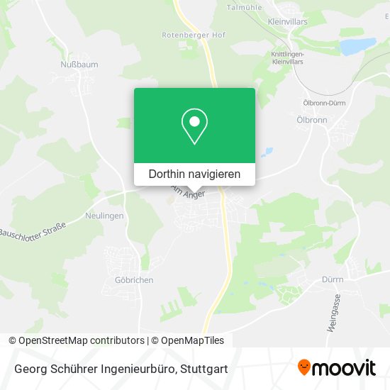 Georg Schührer Ingenieurbüro Karte