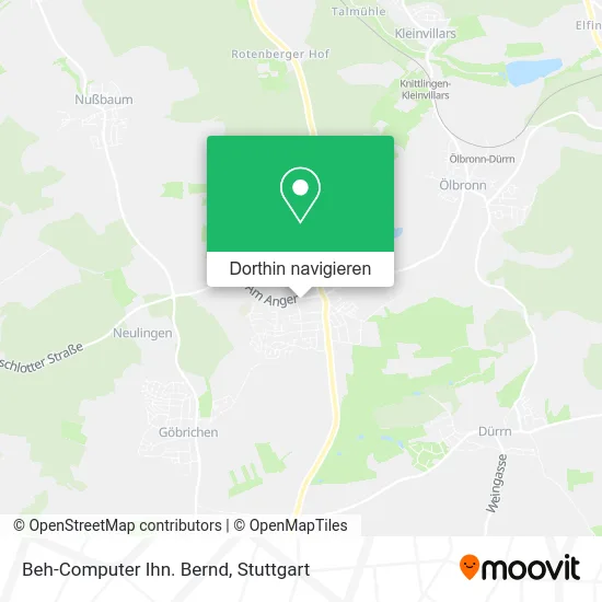 Beh-Computer Ihn. Bernd Karte