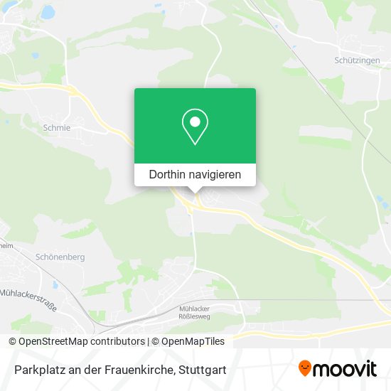 Parkplatz an der Frauenkirche Karte