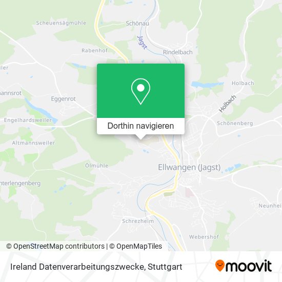 Ireland Datenverarbeitungszwecke Karte