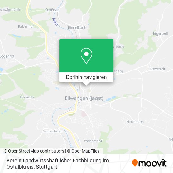Verein Landwirtschaftlicher Fachbildung im Ostalbkreis Karte