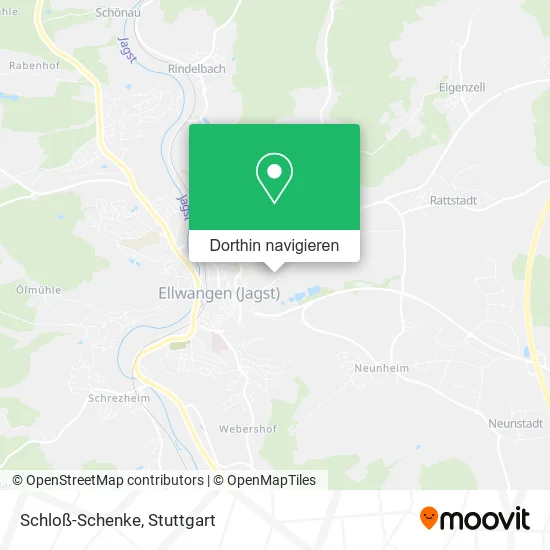 Schloß-Schenke Karte