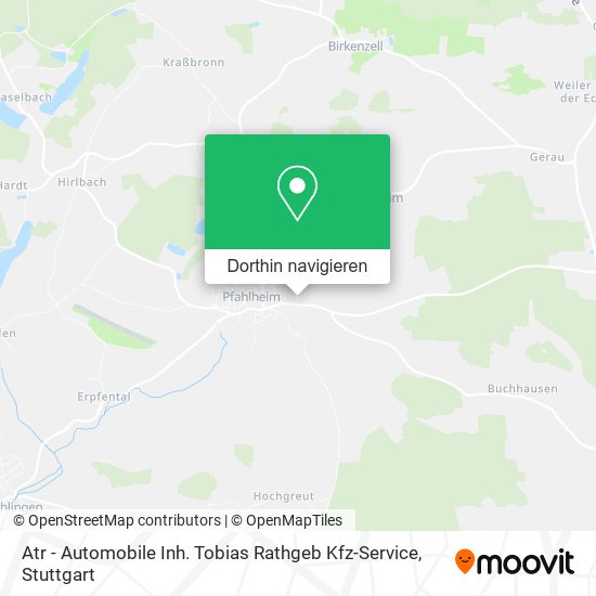 Atr - Automobile Inh. Tobias Rathgeb Kfz-Service Karte
