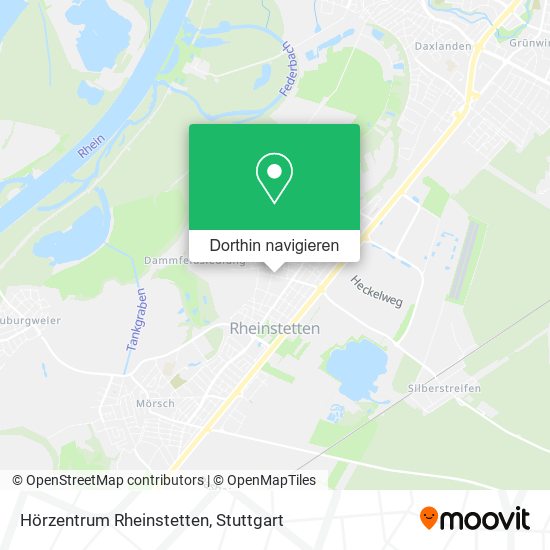 Hörzentrum Rheinstetten Karte