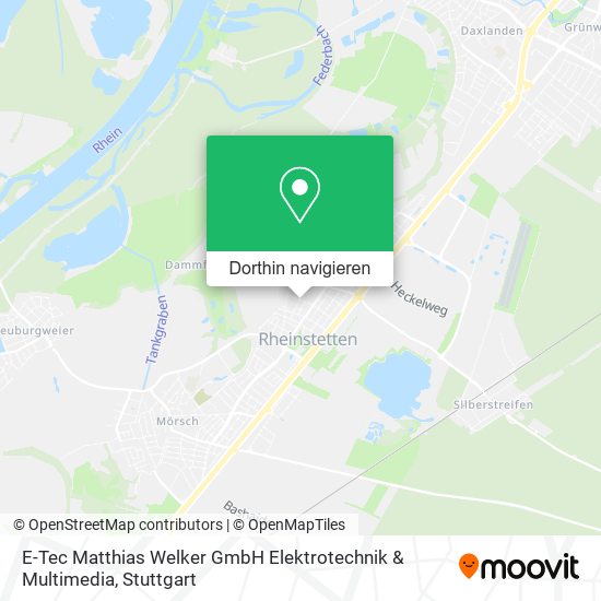 E-Tec Matthias Welker GmbH Elektrotechnik & Multimedia Karte