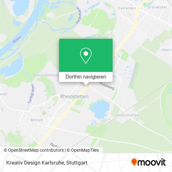 Kreativ Design Karlsruhe Karte