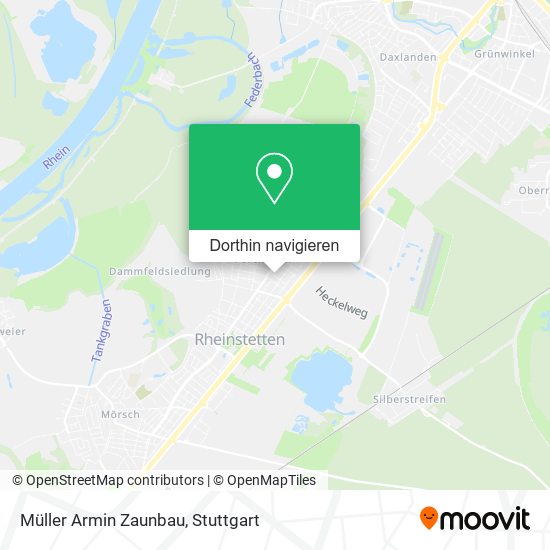 Müller Armin Zaunbau Karte