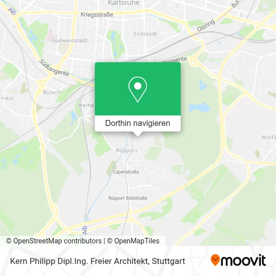 Kern Philipp Dipl.Ing. Freier Architekt Karte