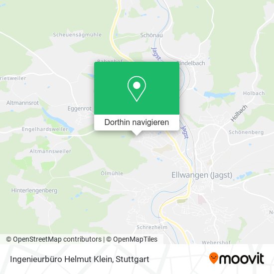 Ingenieurbüro Helmut Klein Karte