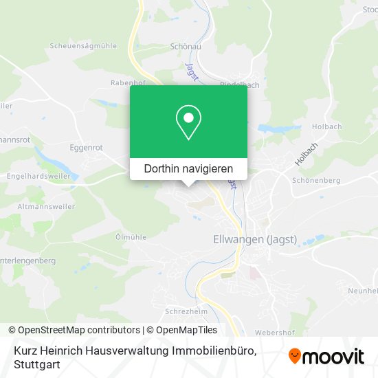 Kurz Heinrich Hausverwaltung Immobilienbüro Karte