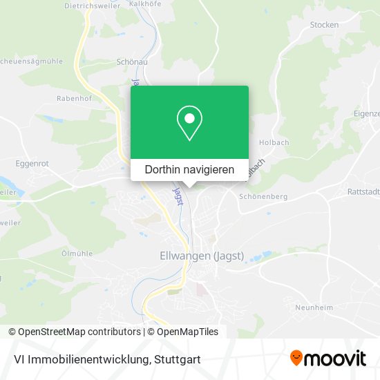 VI Immobilienentwicklung Karte